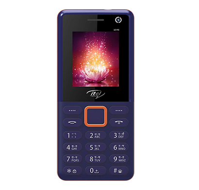 itel 2190 feature phone (dark blue)